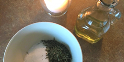 EXFOLIATION (SEL DE MER ET ROMARIN)